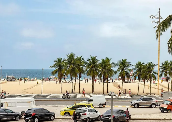 Studio Frente Mar No Leme Para 2 Pessoas Rio de Janeiro